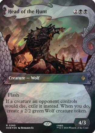 Head of the Hunt (Showcase) (Surge Foil) (HOB-260) - The Hobbit Foil-1