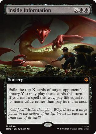 Inside Information (Extended Art) (HOB-296) - The Hobbit-1