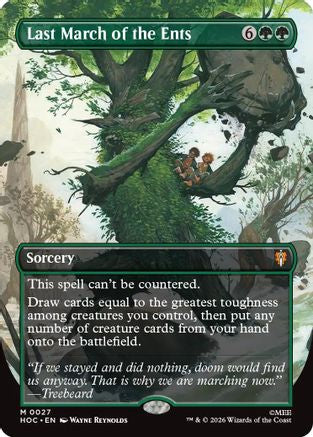 Last March of the Ents (Borderless) (HOC-027) - The Hobbit: Eternal-Legal-1