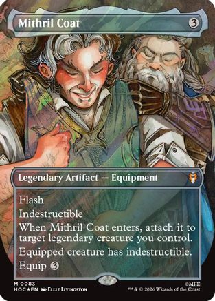 Mithril Coat (Borderless) (Surge Foil) (HOC-083) - The Hobbit: Eternal-Legal Foil-1