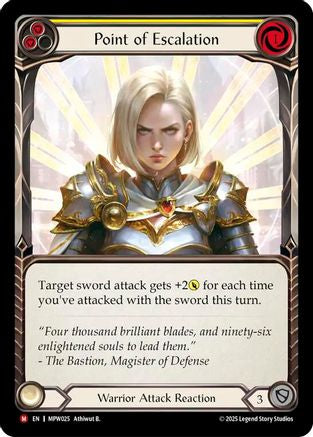 Point of Escalation (MPW025) - Mastery Pack Warrior-1