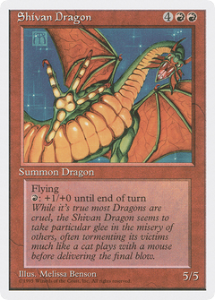 Shivan Dragon [Fourth Edition]-1