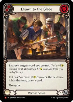 Drawn to the Blade (MPW030) - Mastery Pack Warrior Rainbow Foil-1