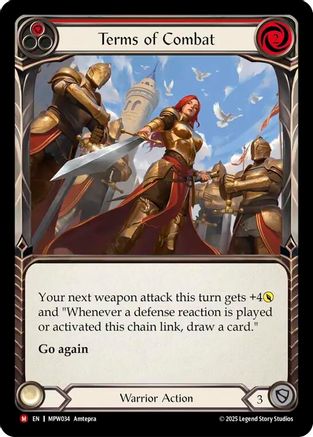 Terms of Combat (MPW034) - Mastery Pack Warrior-1