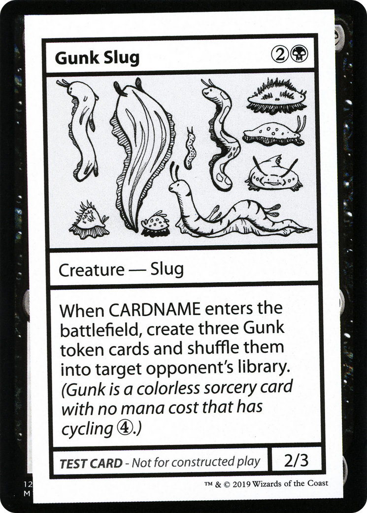 Gunk Slug (2021 Edition) [Mystery Booster Playtest Cards]-1