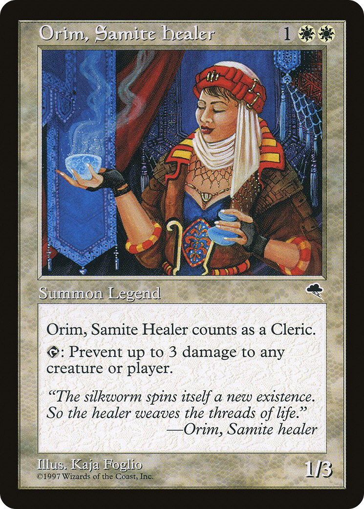 Orim, Samite Healer [Tempest]-1