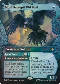 Most Decrepit Old Bird (Showcase) (Surge Foil) (HOB-257) - The Hobbit Foil-1