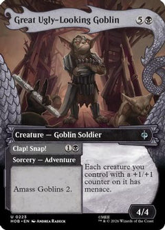 Great Ugly-Looking Goblin (Showcase) (HOB-223) - The Hobbit Foil-1