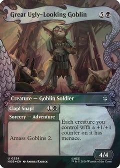 Great Ugly-Looking Goblin (Showcase) (Surge Foil) (HOB-259) - The Hobbit Foil-1