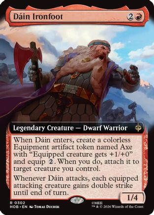 Dain Ironfoot (Extended Art) (HOB-302) - The Hobbit-1