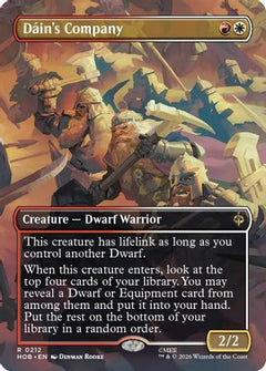Dain's Company (Borderless) (HOB-212) - The Hobbit Foil-1