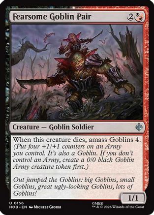 Fearsome Goblin Pair (HOB-156) - The Hobbit Foil-1