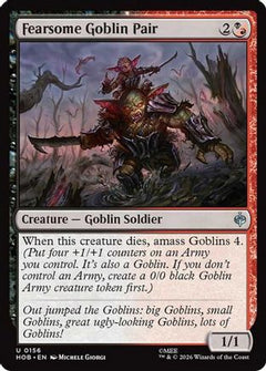 Fearsome Goblin Pair (HOB-156) - The Hobbit Foil-1