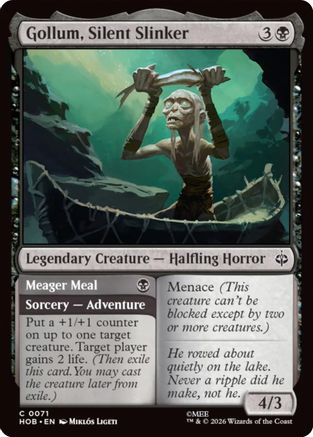 Gollum, Silent Slinker (HOB-071) - The Hobbit Foil-1
