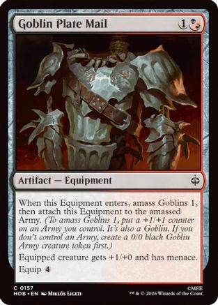 Goblin Plate Mail (HOB-157) - The Hobbit Foil-1