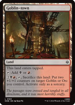 Goblin-town (HOB-183) - The Hobbit Foil-1