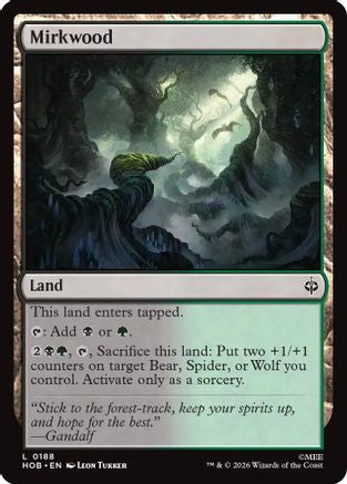 Mirkwood (HOB-188) - The Hobbit Foil-1