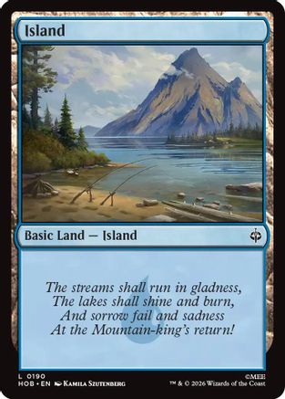 Island (0190) (HOB-190) - The Hobbit Foil-1