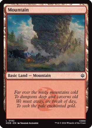 Mountain (0192) (HOB-192) - The Hobbit-1