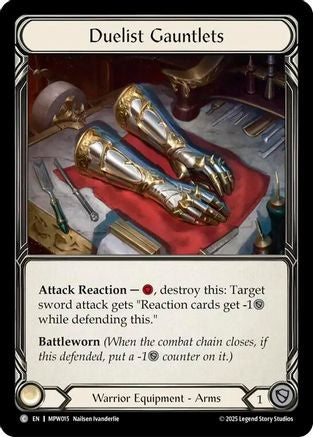 Duelist Gauntlets (MPW015) - Mastery Pack Warrior-1