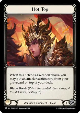 Hot Top (MPW017) - Mastery Pack Warrior-1