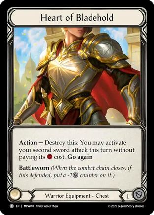 Heart of Bladehold (MPW018) - Mastery Pack Warrior-1