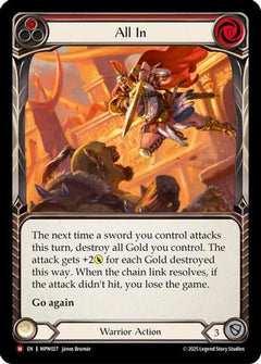 All In (Red) (MPW027) - Mastery Pack Warrior-1