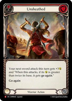 Unsheathed (Red) (MPW035) - Mastery Pack Warrior-1