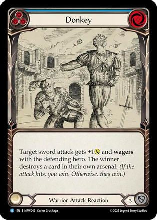 Donkey (Blue) (MPW042) - Mastery Pack Warrior-1