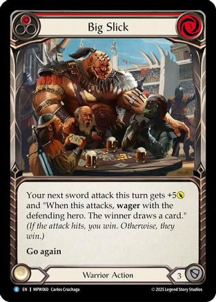 Big Slick (Red) (MPW060) - Mastery Pack Warrior-1