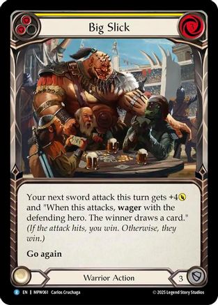 Big Slick (Yellow) (MPW061) - Mastery Pack Warrior-1