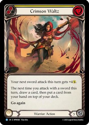 Crimson Waltz (Red) (MPW064) - Mastery Pack Warrior-1