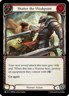 Shatter the Weakpoint (Red) (MPW068) - Mastery Pack Warrior-1