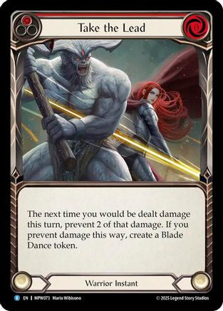 Take the Lead (Red) (MPW073) - Mastery Pack Warrior-1