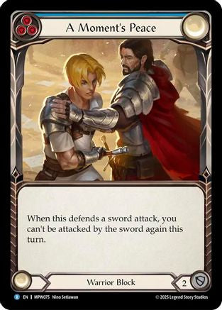 A Moment's Peace (Blue) (MPW075) - Mastery Pack Warrior-1