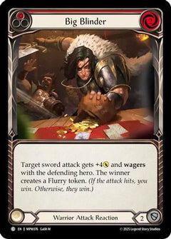 Big Blinder (Red) (MPW076) - Mastery Pack Warrior Rainbow Foil-1