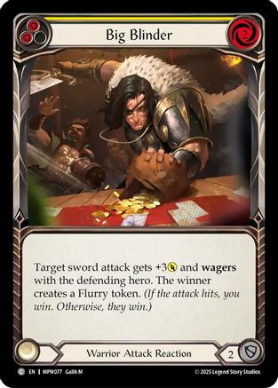 Big Blinder (Yellow) (MPW077) - Mastery Pack Warrior-1