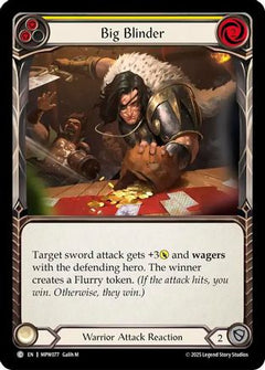 Big Blinder (Yellow) (MPW077) - Mastery Pack Warrior Rainbow Foil-1