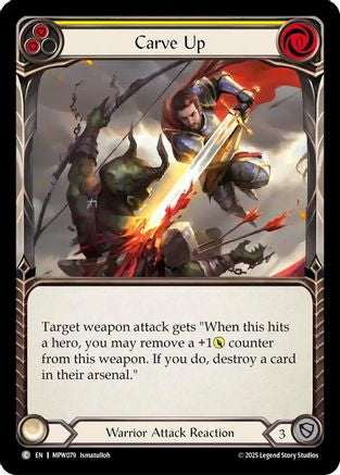 Carve Up (Yellow) (MPW079) - Mastery Pack Warrior-1