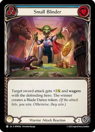 Small Blinder (Blue) (MPW092) - Mastery Pack Warrior-1
