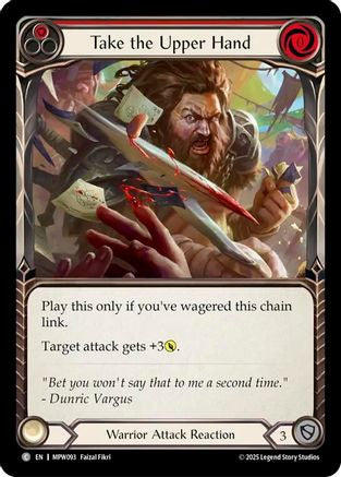 Take the Upper Hand (Red) (MPW093) - Mastery Pack Warrior-1