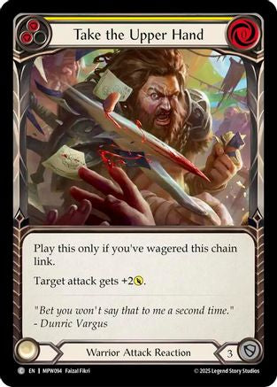 Take the Upper Hand (Yellow) (MPW094) - Mastery Pack Warrior-1