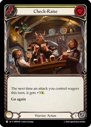 Check-Raise (Yellow) (MPW100) - Mastery Pack Warrior