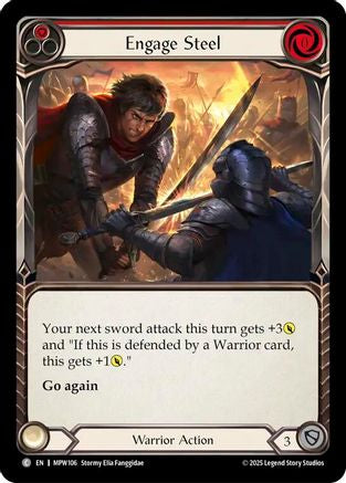 Engage Steel (Red) (MPW106) - Mastery Pack Warrior-1
