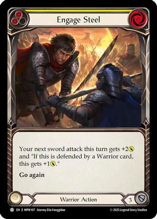 Engage Steel (Yellow) (MPW107) - Mastery Pack Warrior-1