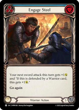 Engage Steel (Blue) (MPW108) - Mastery Pack Warrior-1