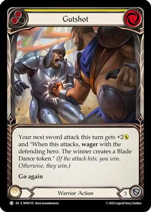 Gutshot (Yellow) (MPW110) - Mastery Pack Warrior-1