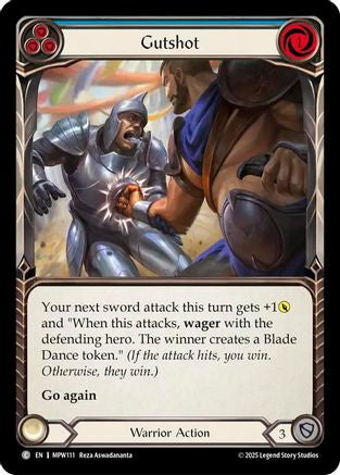Gutshot (Blue) (MPW111) - Mastery Pack Warrior-1