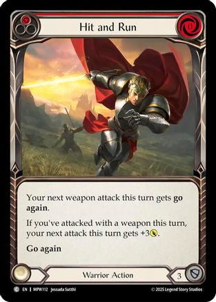 Hit and Run (Red) (MPW112) - Mastery Pack Warrior-1