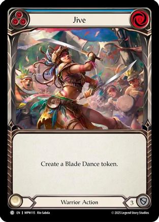 Jive (Blue) (MPW115) - Mastery Pack Warrior-1
